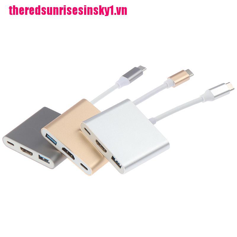 (3C) Giắc Chuyển Đổi Từ Usb Type C Sang 3.1mm Max Usb-C Sang Hdmi 4k