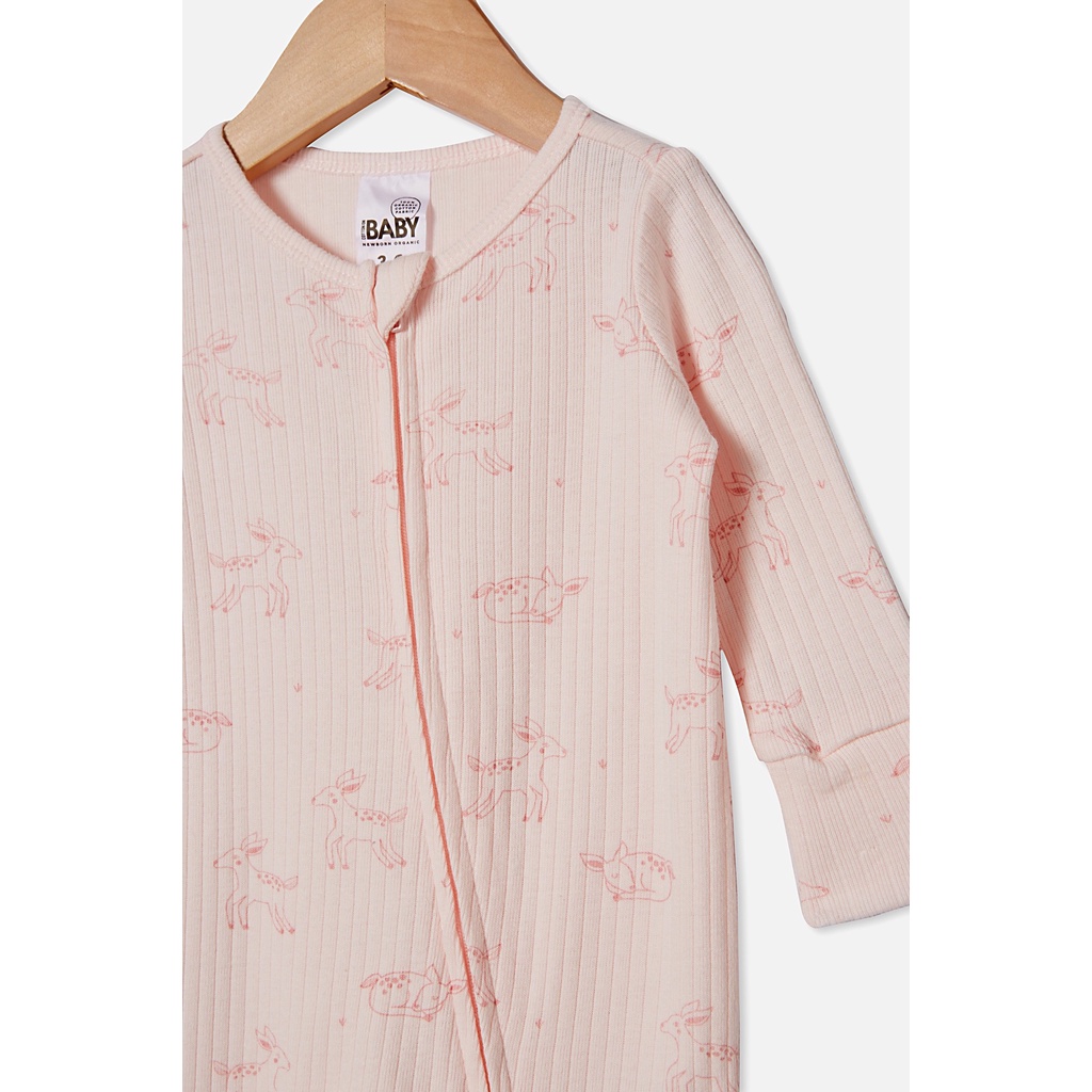 Sleepsuit/ (Size 3m&amp;6m) Body vớ C0TT0N 0N cho bé trai bé gái