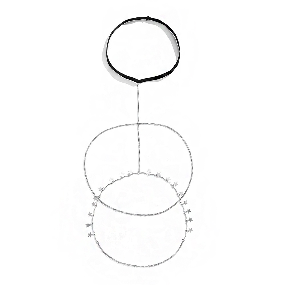 Vòng Đeo Đùi Đính Ngọc Trai Nhân Tạo Thời Trang