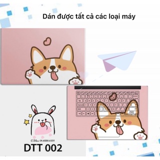 [Decor Laptop Đỉnh] Skin - Decal Laptop Siêu Đẹp Mẫu DTT 002- Dán Khớp mọi loại máy - Có In hình theo yêu cầu