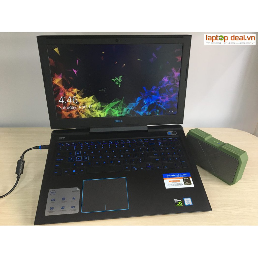 LAPTOP DELL G7 (7588) I7 8750H/ RAM 8GB/ SSD 128GB+HDD 1TB/ GTX 1050TI 4G/ 15.6 INCH FHD