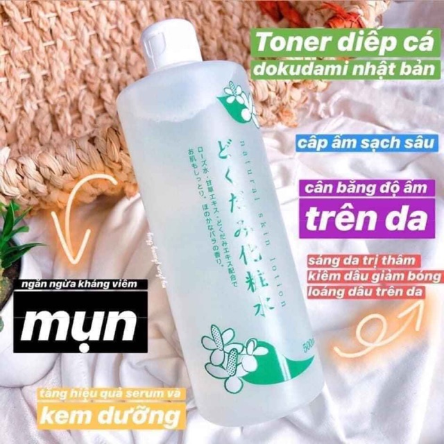Toner Diếp cá Dokudami Nhật Bản