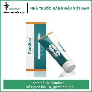 Kem bôi Trĩ Pandora - Hỗ trợ co búi Trĩ, giảm táo bón – Tuýp 30gram – Tổng Kho MiềnNam