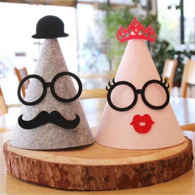 [ MẪU MỚI] Mũ sinh nhật 3D phong cách Hàn Quốc, trang trí sinh nhật siêu hot