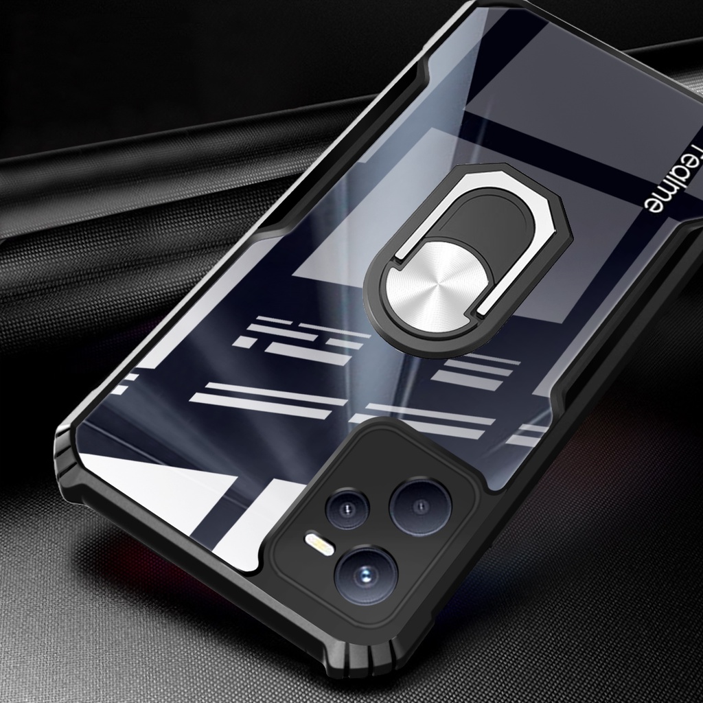 Ốp Điện Thoại Có Vòng Đỡ Nam Châm Cho OPPO Realme C35 Realme 9 Pro Realme 9i V50