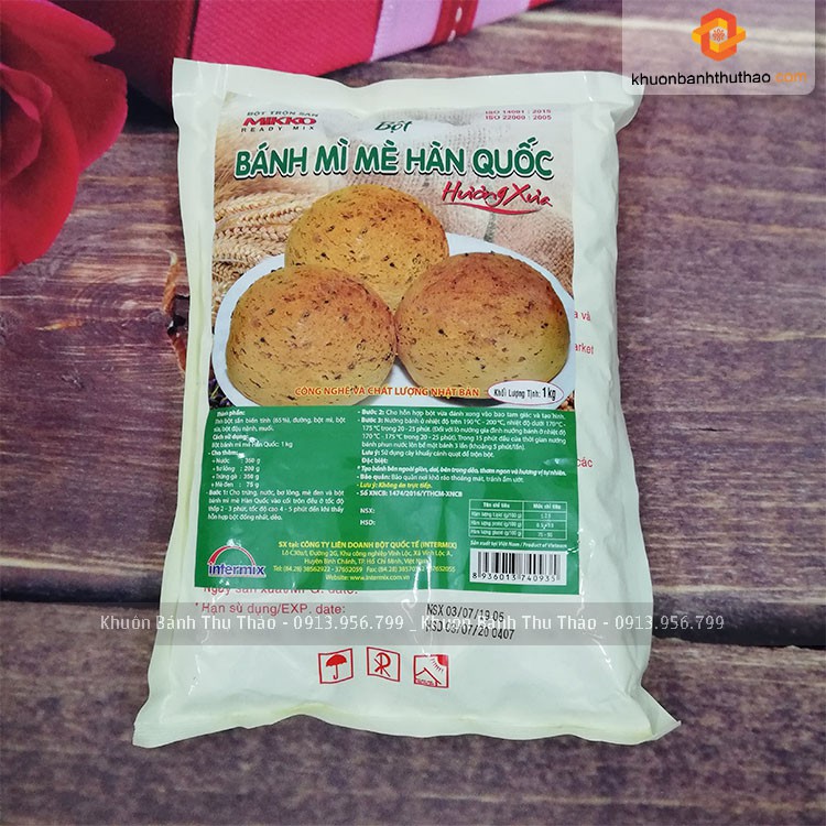 Bột mì mè Hàn Quốc Mikko 1kg