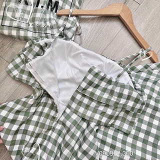 VÁY SUÔNG KẺ THIẾT KẾ