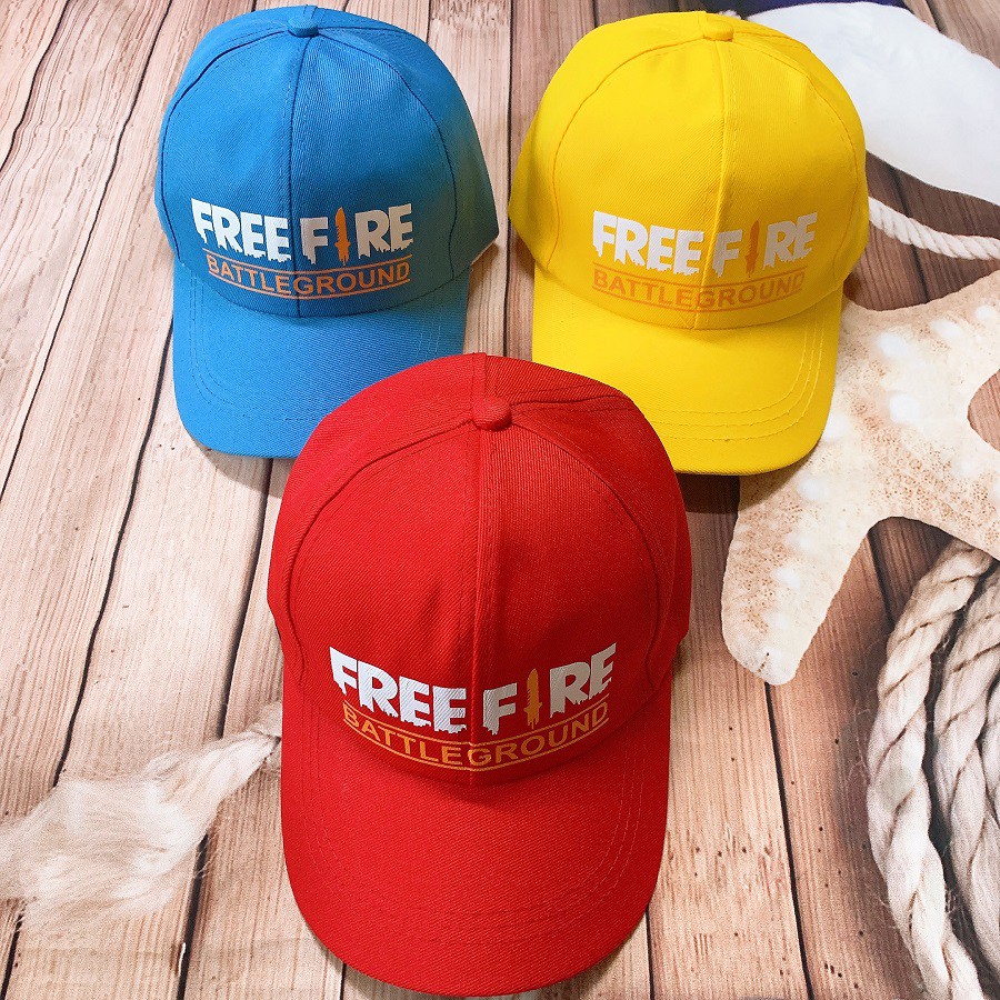 Nón Game Free Fire Kaki Nhiều Màu Cực Chất