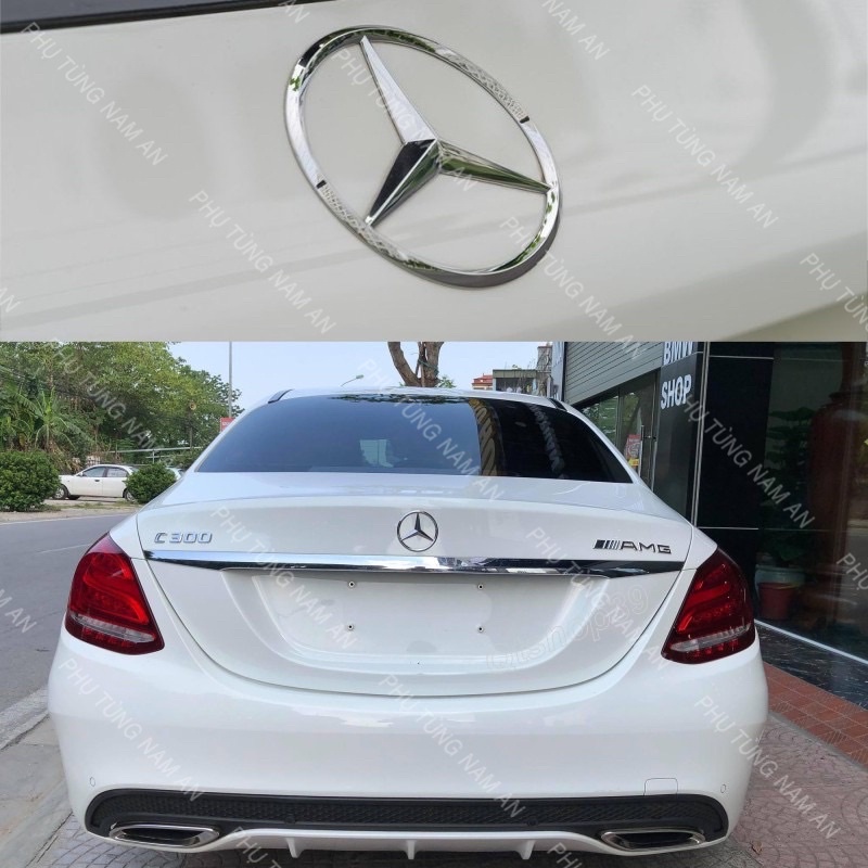 LOGO CỐP SAU XE MERCEDES