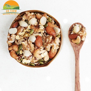 Ngũ Cốc Granola Ăn Kiêng - Granola Siêu Hạt - Ngũ cốc Ăn Sáng 500g