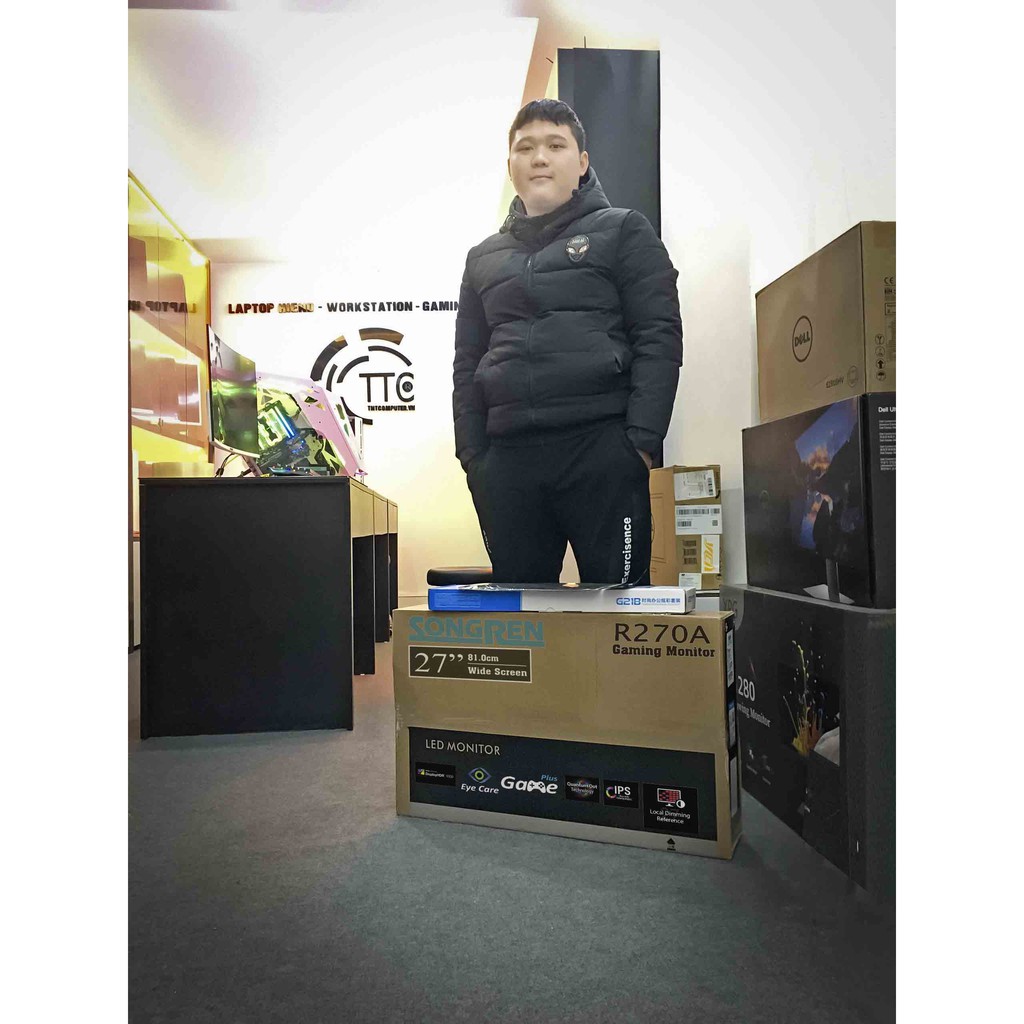 Màn Hình Máy Tính 27 inch cong 165hz gaming mới 100% hiệu Songren | BigBuy360 - bigbuy360.vn