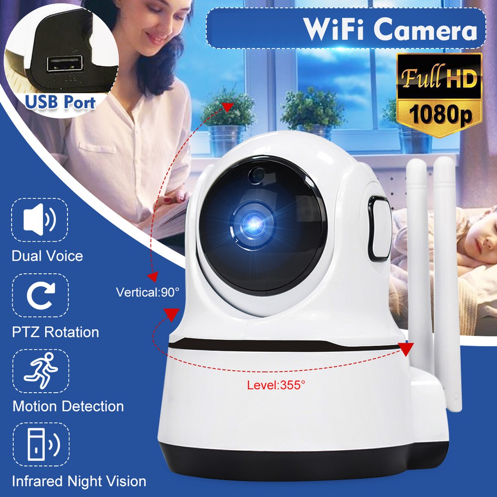 Camera Wifi CareCam 2MP Tự Động Xoay Theo Chuyển Động (Tùy Chọn Thẻ Nhớ)