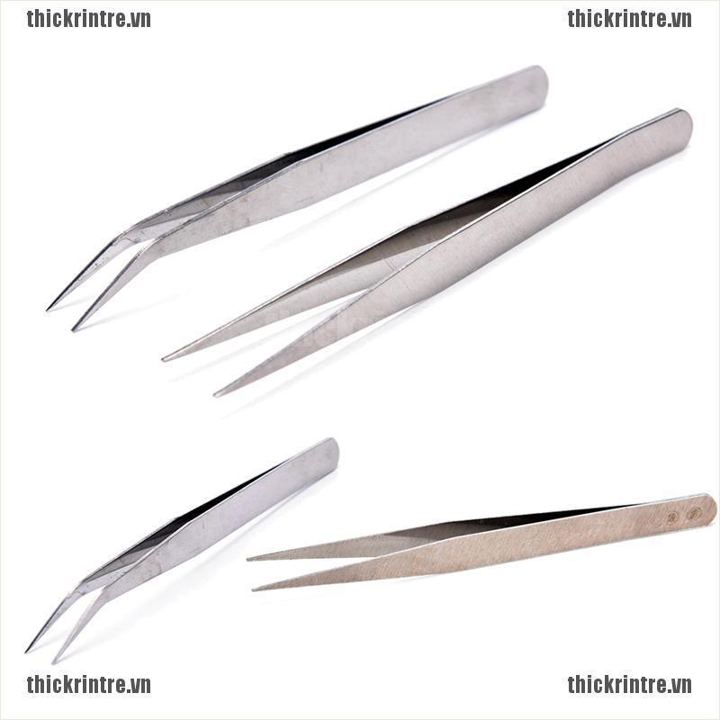 Set 2 Nhíp Inox Gắp Đồ Trang Điểm