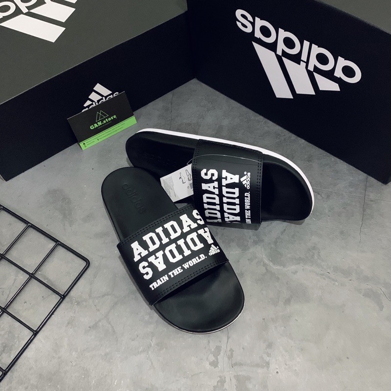 DÉP ADIDAS PLUS MONO ĐEN - ÊM ĐẸP