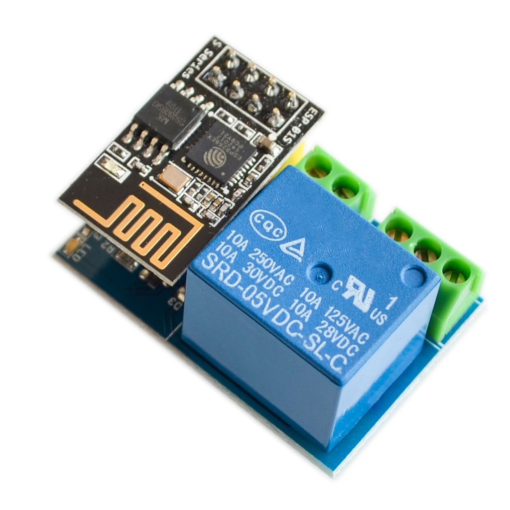 Mô Đun Rơ Le WiFi Thông Minh ESP8266 ESP-01S 5V ESP-01 Chuyên Dụng