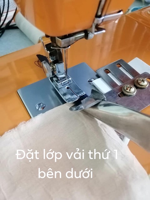 Cữ may lé pijama dùng cho máy công nghiệp 1 kim