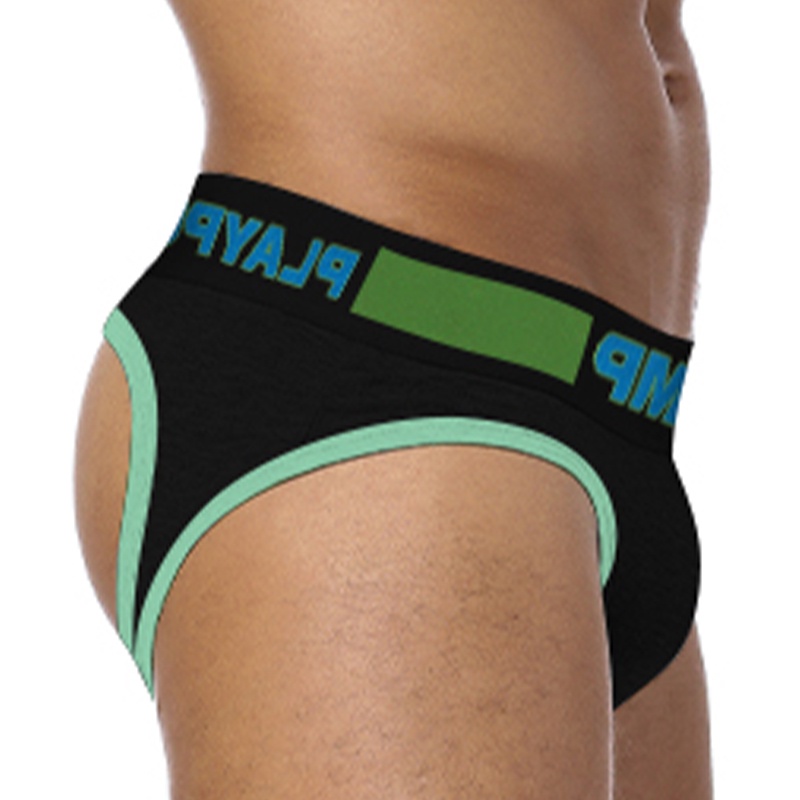 ORLVS Quần Lót Cotton Spandex Co Giãn Thoáng Khí Gợi Cảm Thời Trang Cho Nam Jockstrap PP9114