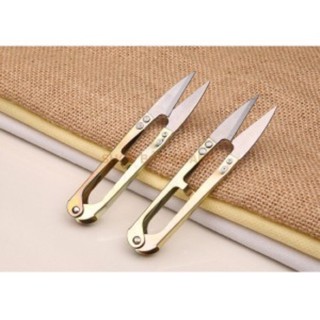 Kéo bấm cắt chỉ inox trắng