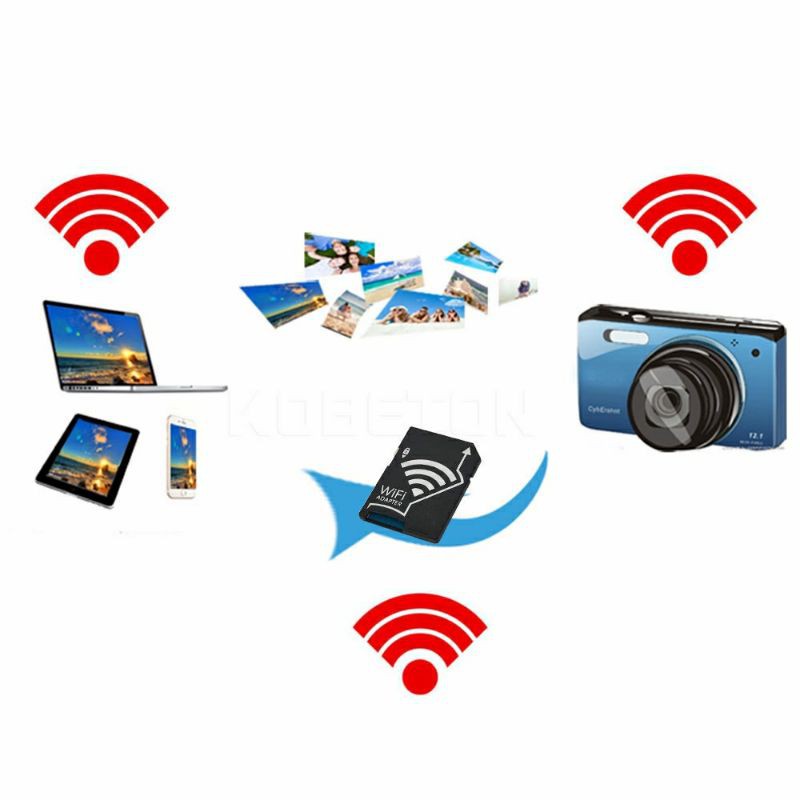 Bộ Chuyển Đổi Thẻ Nhớ Microsd Sang Sd Wifi | BigBuy360 - bigbuy360.vn