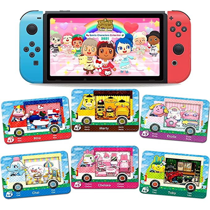 Thẻ lẻ Amiibo animal crossing máy nintendo switch