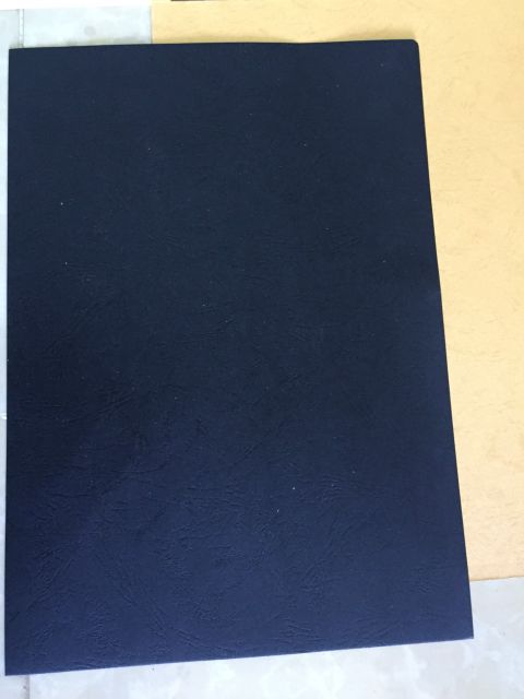 Bìa màu có vân sần định lượng 230gsm - MIKE STORE