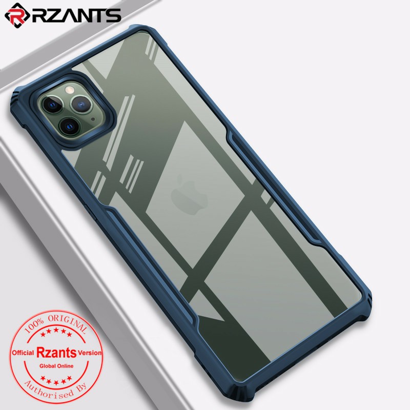 Ốp lưng Iphone 11 Pro Max / 12 Pro Max chống sốc thể thao lưng trong viền màu kiểu dáng Xundd chống va đập 1