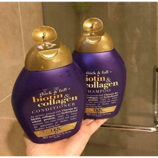 BỘ DẦU GỘI XẢ BIOTIN & COLLAGEN TÍM