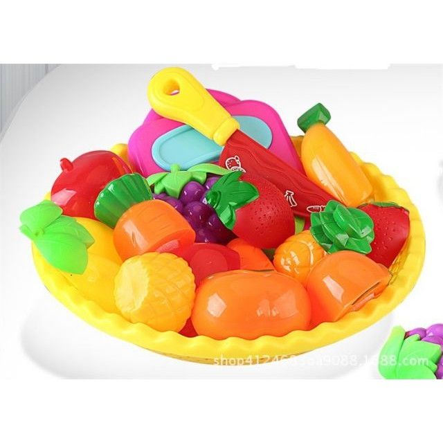 Rổ đồ chơi thái hoa quả nhựa cao cấp 2018