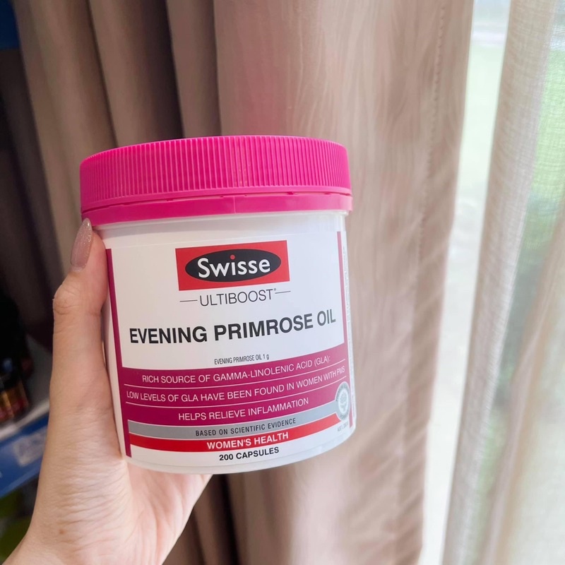 Hoa Anh Thảo Swisse Ultiboost Evening Primrose Oil 200 Viên