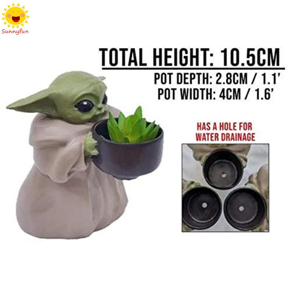 Mô Hình Búp Bê Em Bé Yoda Trong Phim Star Wars Thiết Kế Sáng Tạo Dễ Thương