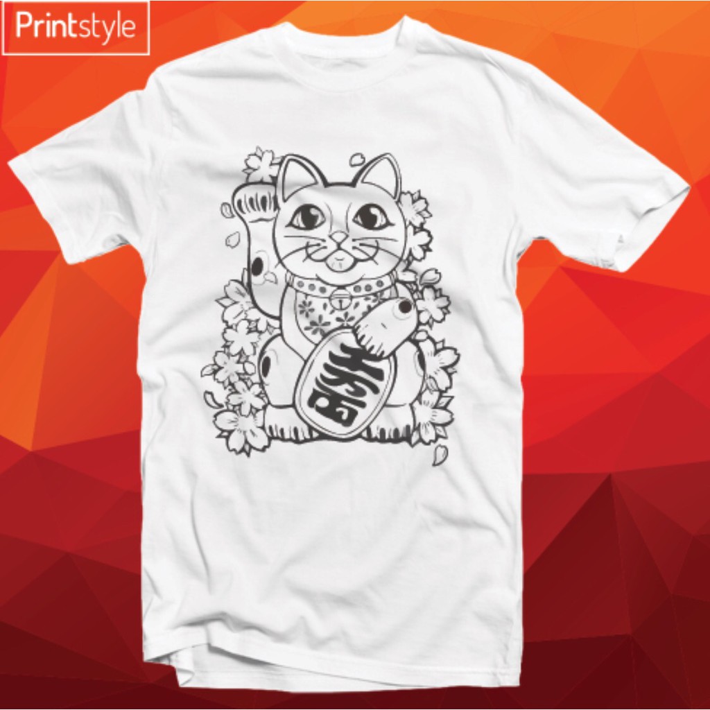 ÁO THUN LUCKY CAT 7