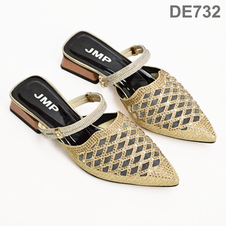 Giày Cao Gót Phối Lưới - JMP - DE732