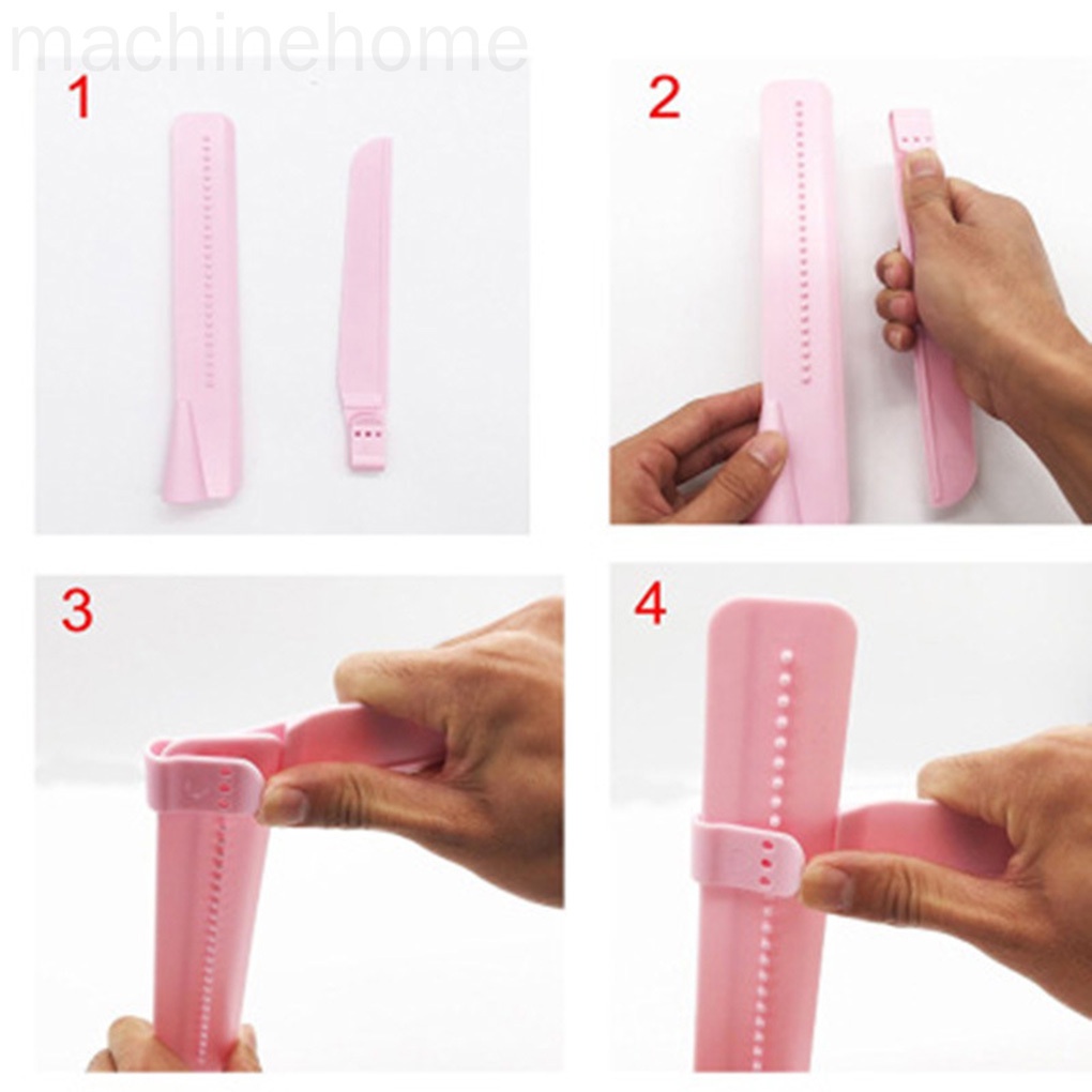 Dụng Cụ Chà Láng Bánh Kem Bằng Nhựa Màu Hồng Có Thể Điều Chỉnh