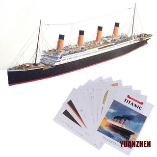 Mô hình tàu titanic 3d bằng giấy tỉ lệ 1:400