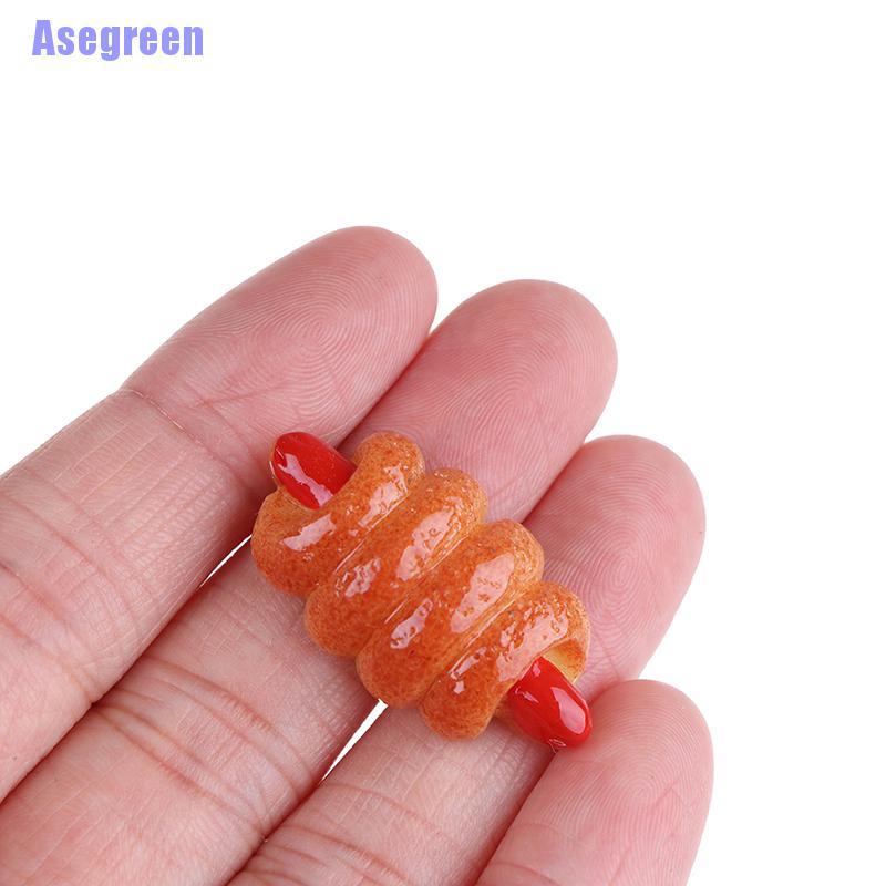 Bộ 10 Bánh Mì / Pizza / Bánh Mì Mini Bằng Nhựa Resin Diy