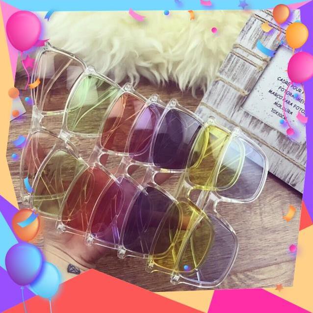 Mắt kính mát V tây ulzzang hot trend nhiều màu💖FREESHIP💖gọng kính nhựa nam nữ cao cấp AH130 | BigBuy360 - bigbuy360.vn