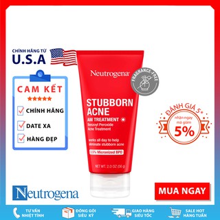 Kem dưỡng ngày cho da mụn Neutrogena Stubborn Acne AM Treatment ( 56g )