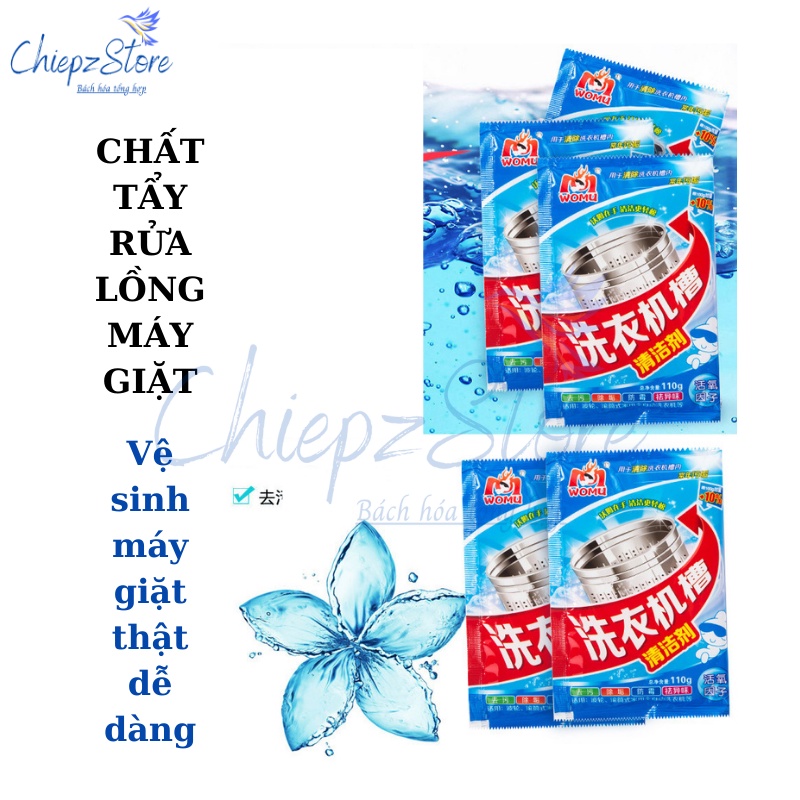 Chất tẩy rửa lồng máy giặt