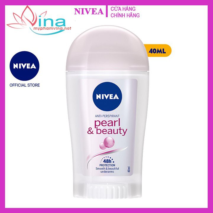 Sáp Ngăn Mùi Nivea  Pearl and Beauty Ngọc Trai 40ml