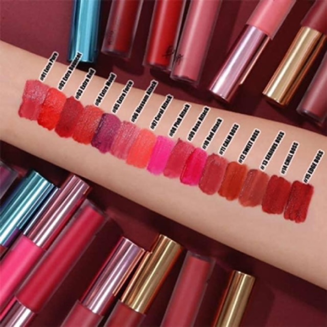 Son kem Bbia Last Velvet Lip Tint Ver 1 2 3 4 5 màu 02-12-25-36-38-39