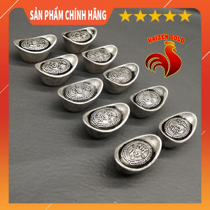 Thỏi vàng đĩnh bạc, thoi bạc tài lộc may mắn phong thủy