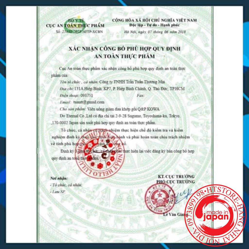 Viên đầu gối Q&P Kowa Nhật Bản 90 viên, 160 viên, 250 viên- Hàng Nhật Chuẩn