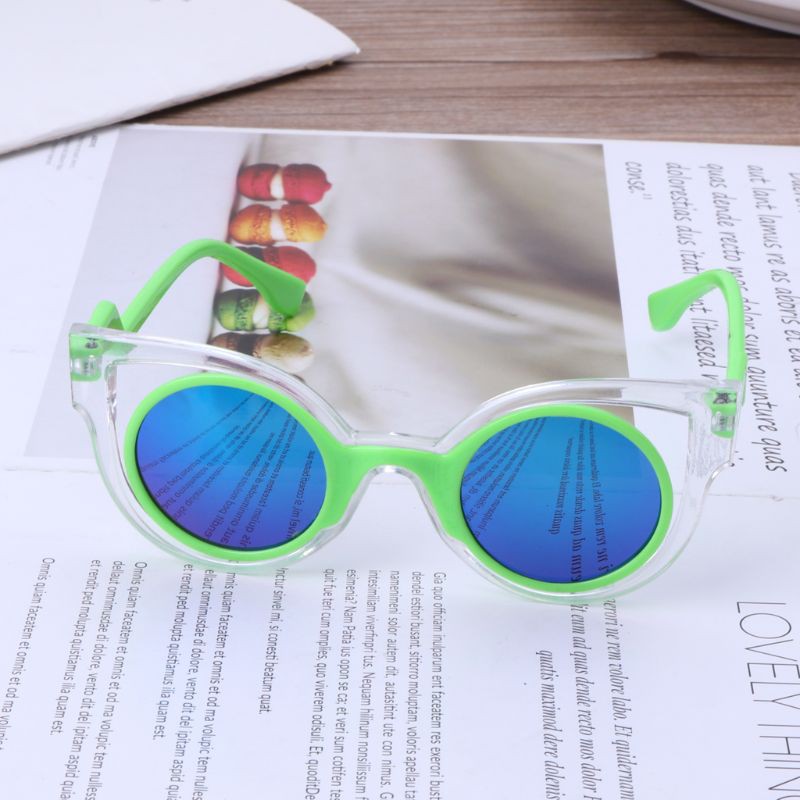 Kính mát mắt mèo chống tia UV400 dành cho các bé