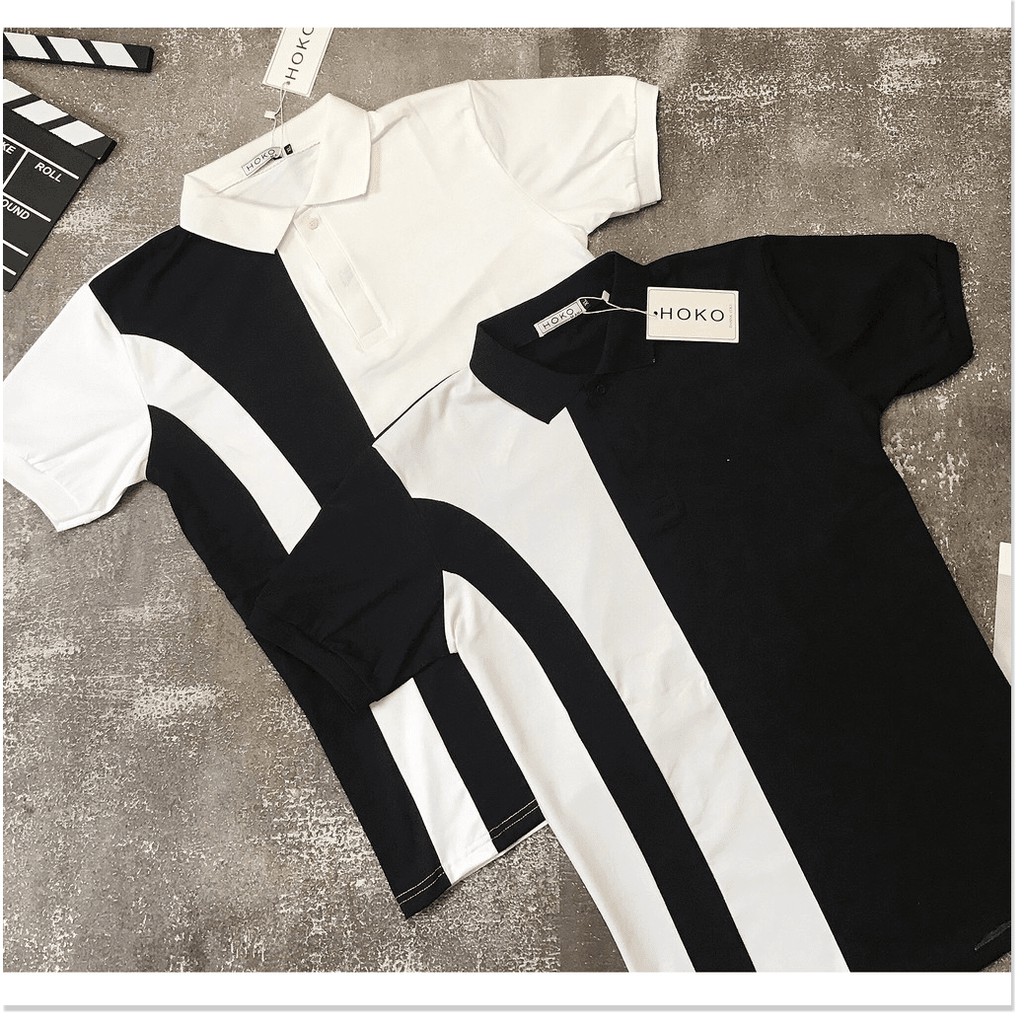 Áo thun trụ phối NEW SỌC TRẮNG ĐEN CỰC ĐẸP , HOT PHONG CÁCH HÀN KHANH AN FASHION