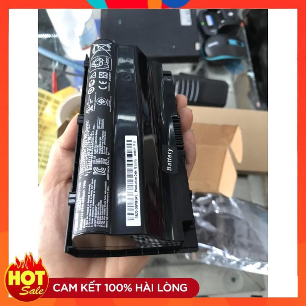 [Mã 273ELHA100K0 hoàn 7% đơn 500K]  HÀNG ZIN  Pin Zin (Battery) Asus G75 G75V G75VW G75VM A42-G75 Original