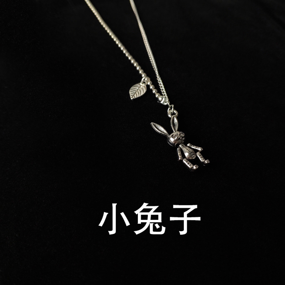 Dây chuyền bằng hợp kim hình gấu/ thỏ xinh xắn
