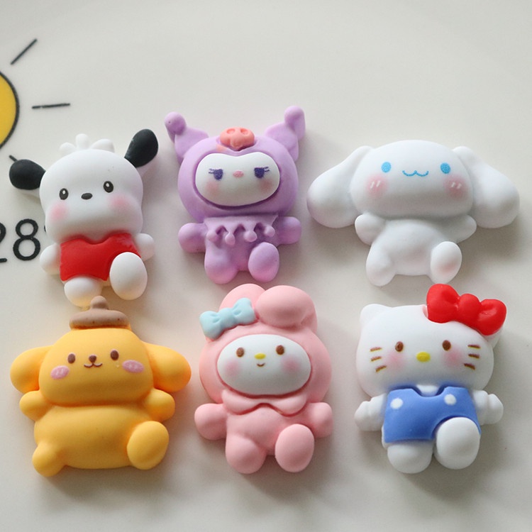 Jibbitz, Charm, Sticker Hình Gắn Trang Trí Giày Dép DIY Hoạt Hình Đáng Yêu