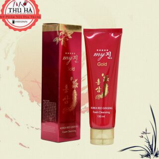 Sữa rửa mặt Sâm Đỏ Korea Red Ginseng Foam Cleansing 130ml