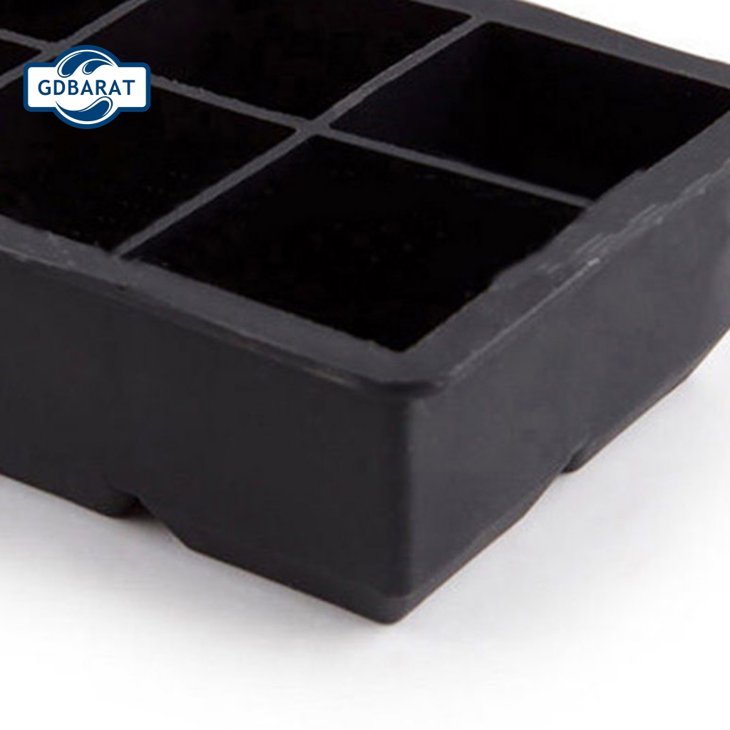 [NYCA Stock] Khuôn Làm Đá 8 Ô Màu Đen