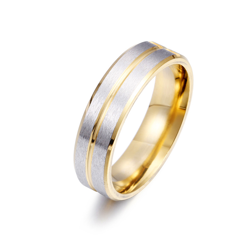 Nhẫn thời trang bằng thép không gỉ hình thánh giá cá tính dành cho nam